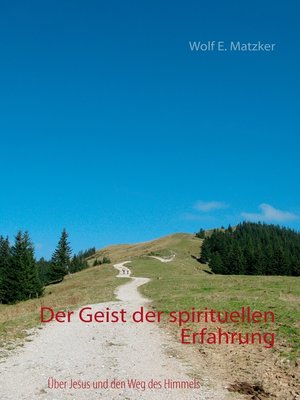 cover image of Der Geist der spirituellen Erfahrung